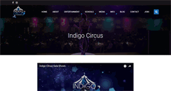 Desktop Screenshot of indigocircus.com