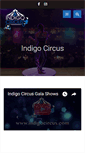 Mobile Screenshot of indigocircus.com